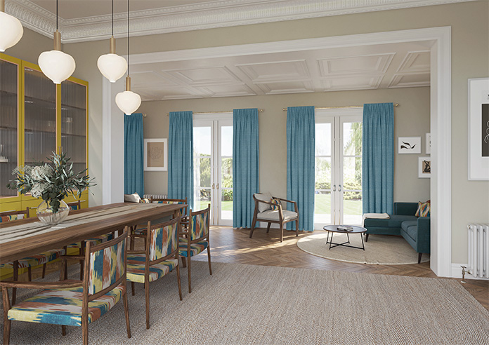 Jakarta, Blue Jay - Made to Measure Curtains - Image 8